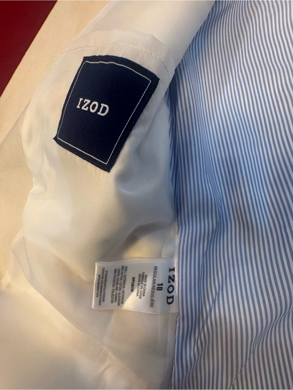 Izod tailored two